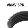 SKF Poly Fan V Ribbed Belt VKMV 6PK1245