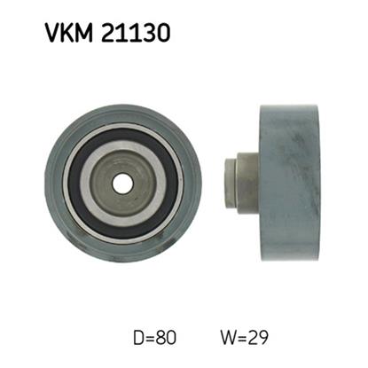 SKF Timing Cam Belt Deflection Guide Pulley VKM 21130