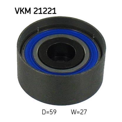 SKF Timing Cam Belt Deflection Guide Pulley VKM 21221