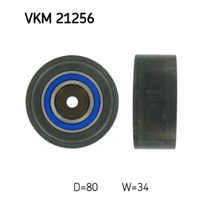 SKF Timing Cam Belt Deflection Guide Pulley VKM 21256