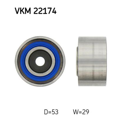 SKF Timing Cam Belt Deflection Guide Pulley VKM 22174