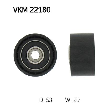 SKF Timing Cam Belt Deflection Guide Pulley VKM 22180