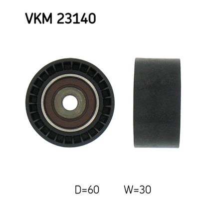 SKF Timing Cam Belt Deflection Guide Pulley VKM 23140