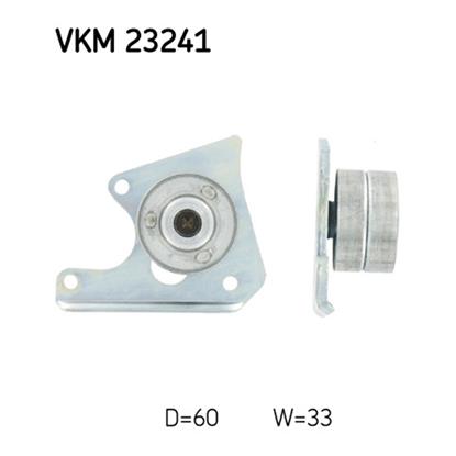 SKF Timing Cam Belt Deflection Guide Pulley VKM 23241