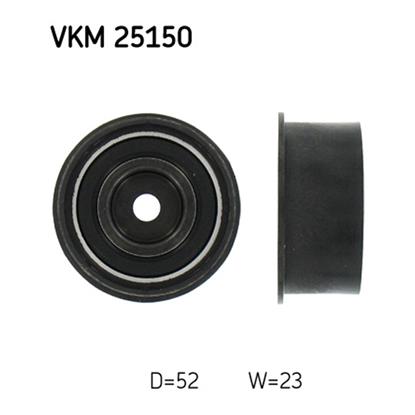 SKF Timing Cam Belt Deflection Guide Pulley VKM 25150