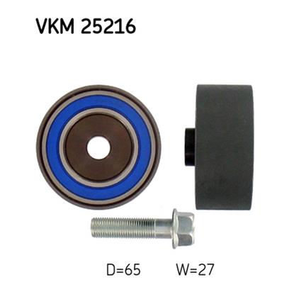 SKF Timing Cam Belt Deflection Guide Pulley VKM 25216