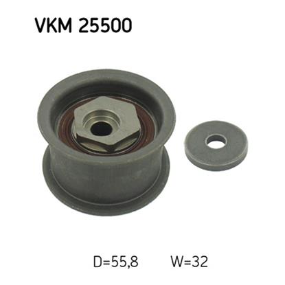 SKF Timing Cam Belt Deflection Guide Pulley VKM 25500