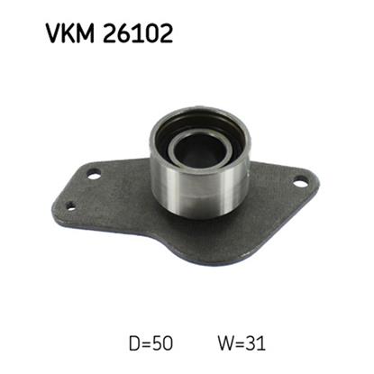 SKF Timing Cam Belt Deflection Guide Pulley VKM 26102