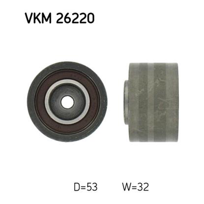 SKF Timing Cam Belt Deflection Guide Pulley VKM 26220