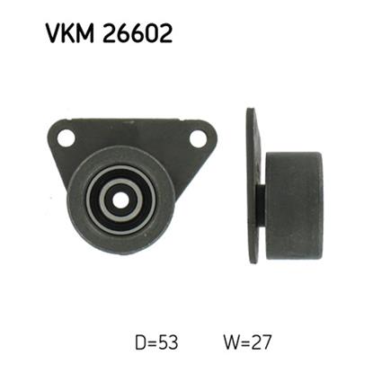 SKF Timing Cam Belt Deflection Guide Pulley VKM 26602