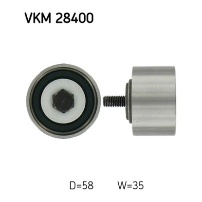 SKF Timing Cam Belt Deflection Guide Pulley VKM 28400