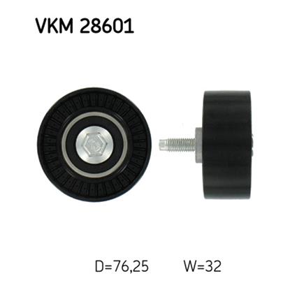 SKF Timing Cam Belt Deflection Guide Pulley VKM 28601