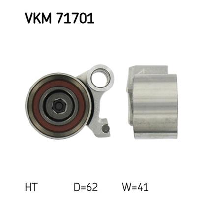 SKF Timing Cam Belt Tensioner Pulley VKM 71701