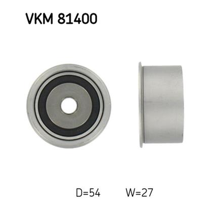 SKF Timing Cam Belt Deflection Guide Pulley VKM 81400