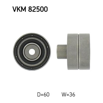 SKF Timing Cam Belt Deflection Guide Pulley VKM 82500