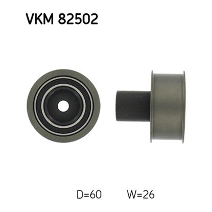 SKF Timing Cam Belt Deflection Guide Pulley VKM 82502