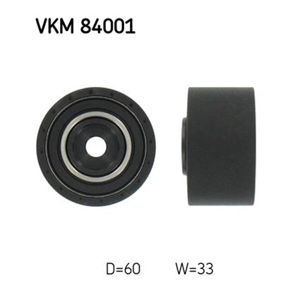 SKF Timing Cam Belt Deflection Guide Pulley VKM 84001