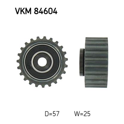 SKF Timing Cam Belt Deflection Guide Pulley VKM 84604