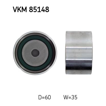 SKF Timing Cam Belt Deflection Guide Pulley VKM 85148