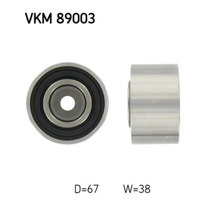 SKF Timing Cam Belt Deflection Guide Pulley VKM 89003