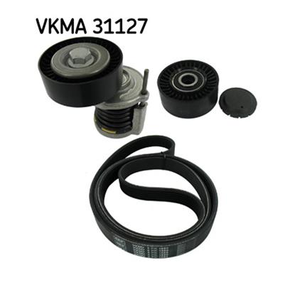 SKF Poly Fan V Ribbed Belt Set VKMA 31127