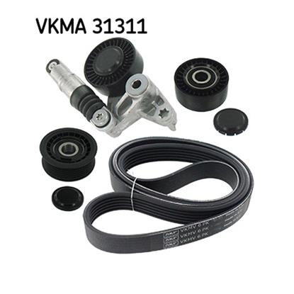 SKF V-Ribbed Belt Set VKMA 31311