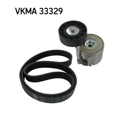 SKF Poly Fan V Ribbed Belt Set VKMA 33329