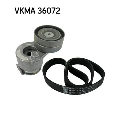 SKF Poly Fan V Ribbed Belt Set VKMA 36072