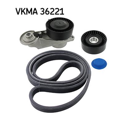 SKF V-Ribbed Belt Set VKMA 36221