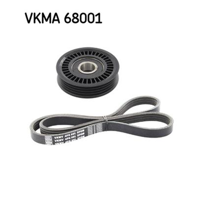 SKF Poly Fan V Ribbed Belt Set VKMA 68001