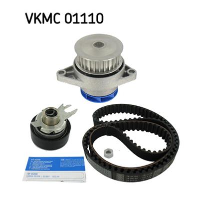 SKF Water Pump And Timing Belt Set VKMC 01110