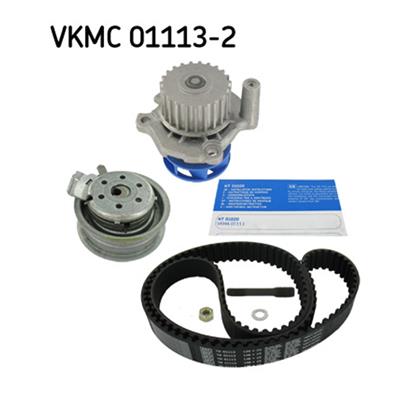 SKF Water Pump And Timing Belt Set VKMC 01113-2