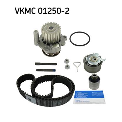 SKF Water Pump And Timing Belt Set VKMC 01250-2