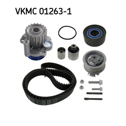 SKF Water Pump And Timing Belt Set VKMC 01263-1