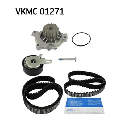 SKF Water Pump And Timing Belt Set VKMC 01271