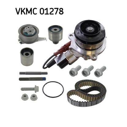 SKF Water Pump And Timing Belt Set VKMC 01278