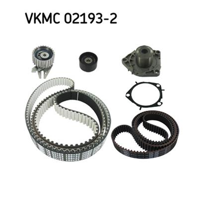 SKF Water Pump And Timing Belt Set VKMC 02193-2