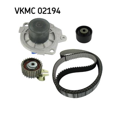 SKF Water Pump And Timing Belt Set VKMC 02194