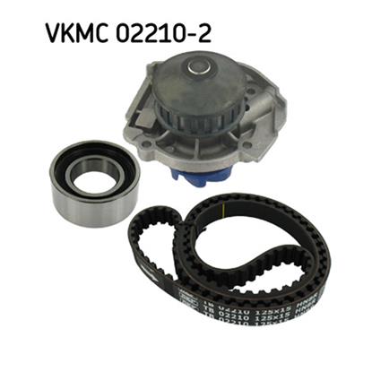 SKF Water Pump And Timing Belt Set VKMC 02210-2