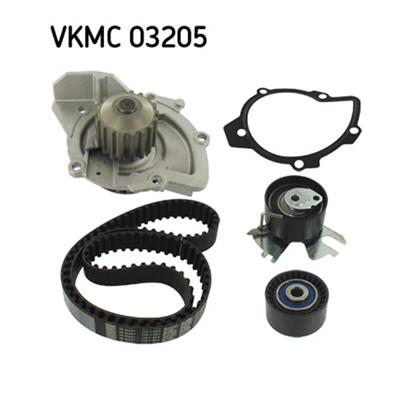 SKF Water Pump And Timing Belt Set VKMC 03205