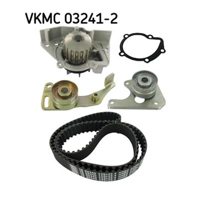 SKF Water Pump And Timing Belt Set VKMC 03241-2