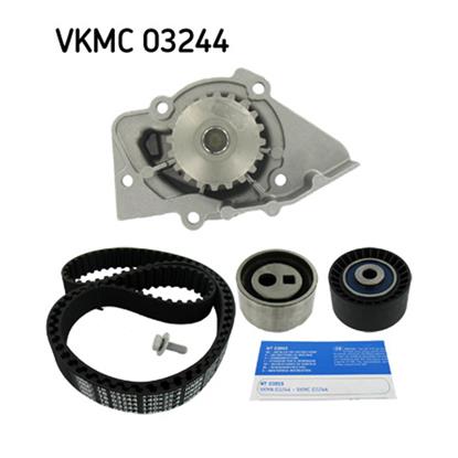 SKF Water Pump And Timing Belt Set VKMC 03244