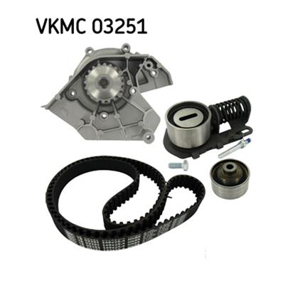 SKF Water Pump And Timing Belt Set VKMC 03251