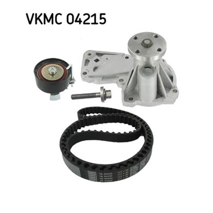 SKF Water Pump And Timing Belt Set VKMC 04215