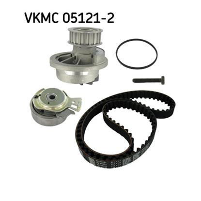 SKF Water Pump And Timing Belt Set VKMC 05121-2