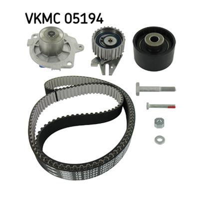 SKF Water Pump And Timing Belt Set VKMC 05194