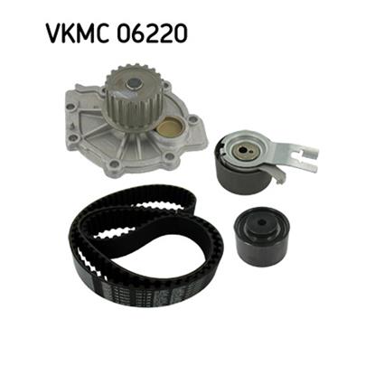 SKF Water Pump And Timing Belt Set VKMC 06220