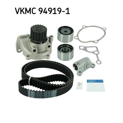 SKF Water Pump And Timing Belt Set VKMC 94919-1