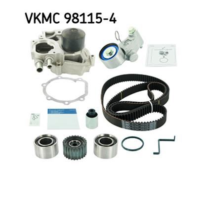 SKF Water Pump And Timing Belt Set VKMC 98115-4