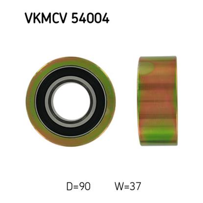 SKF Poly V Ribbed Belt Deflection Guide Pulley VKMCV 54004